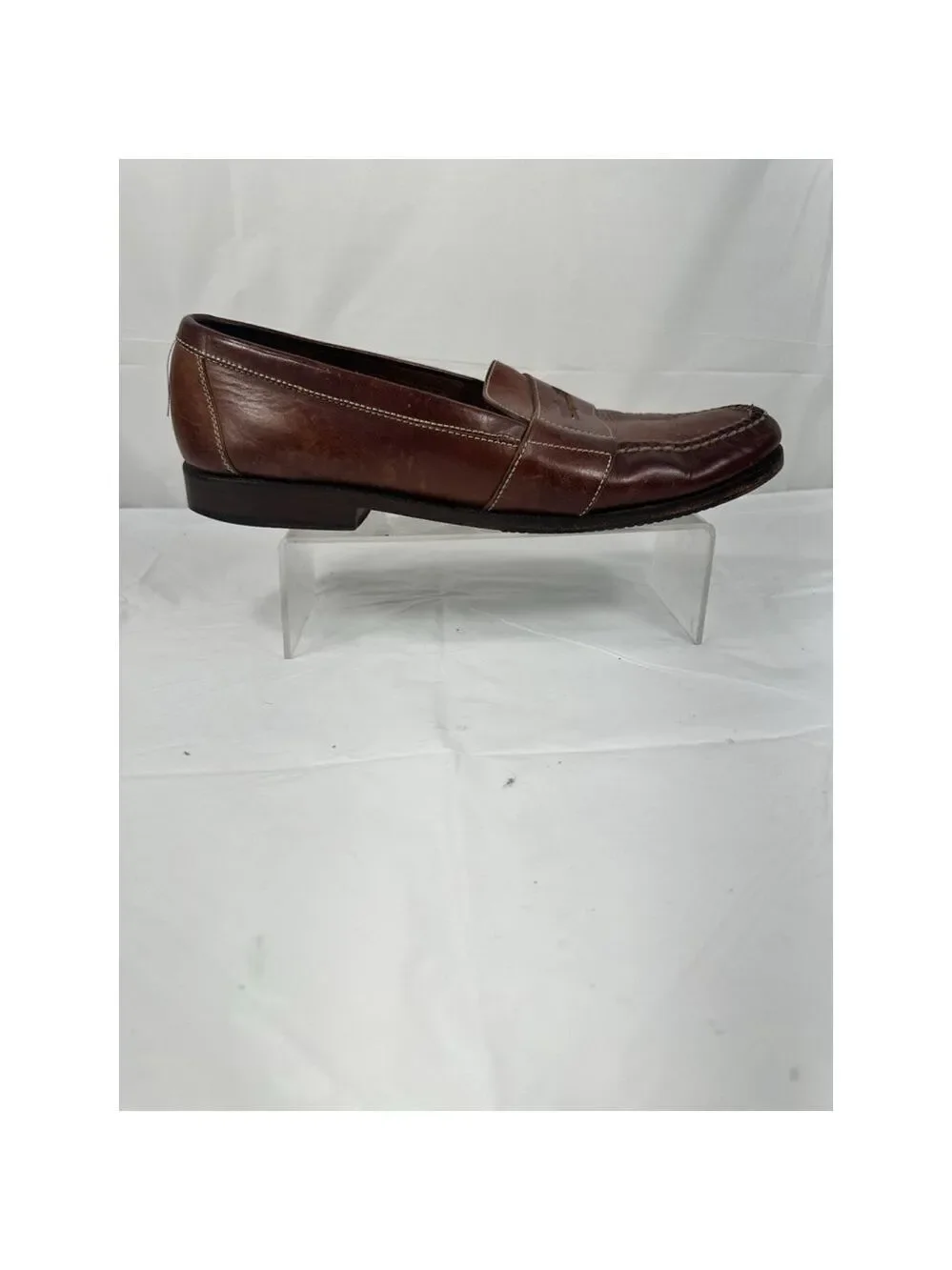 Vintage 90s Cole Haan Country Penny Loafers Moc Toe Brown-Style F1456 11 M Shoe